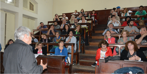 Charla sobre el Convenio Colectivo de Trabajo (CCT)en la Universidad