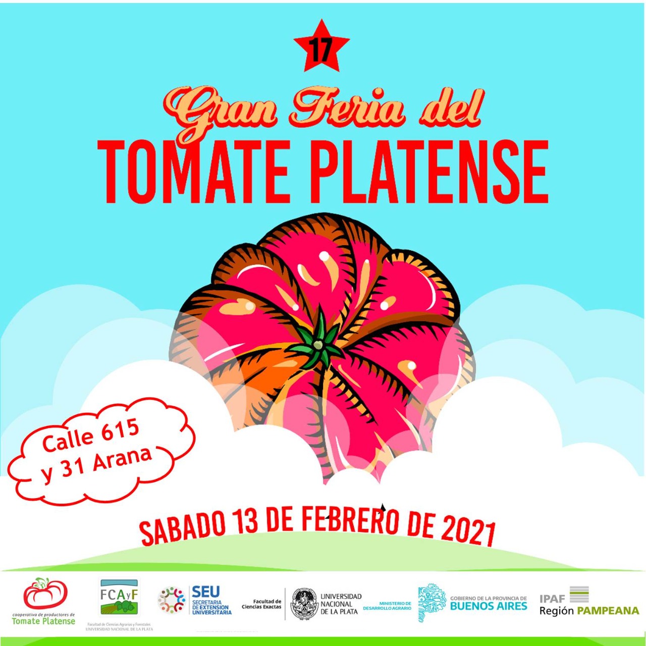 CAMBIO DE FECHA 17º Fiesta del Tomate Platense CAMBIO DE FECHA 17º Fiesta del Tomate Platense