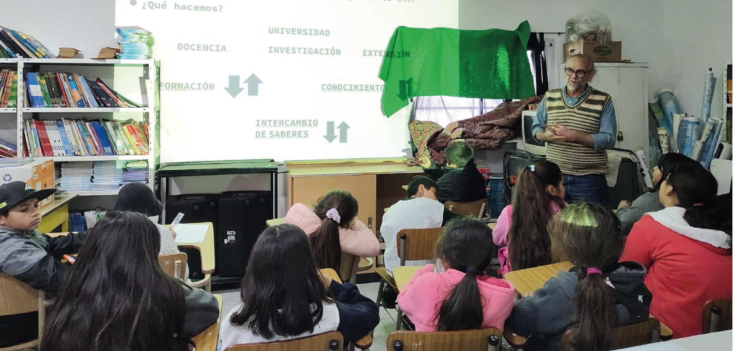 1° Taller en la Escuela EP N° 67. City Bell. Los Porteños