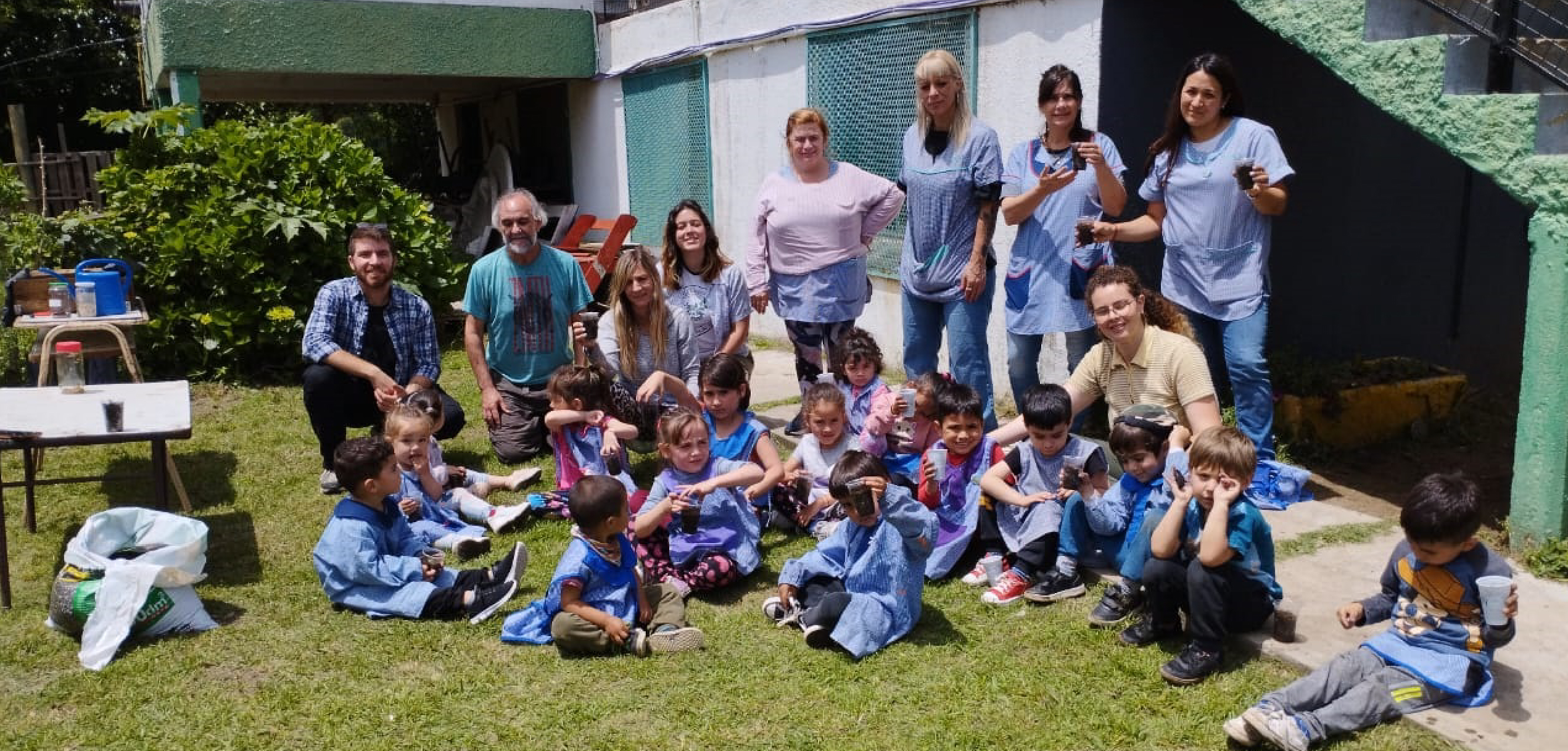 Taller con el grupo “Bien Plantados: los arboles van a la Escuela”