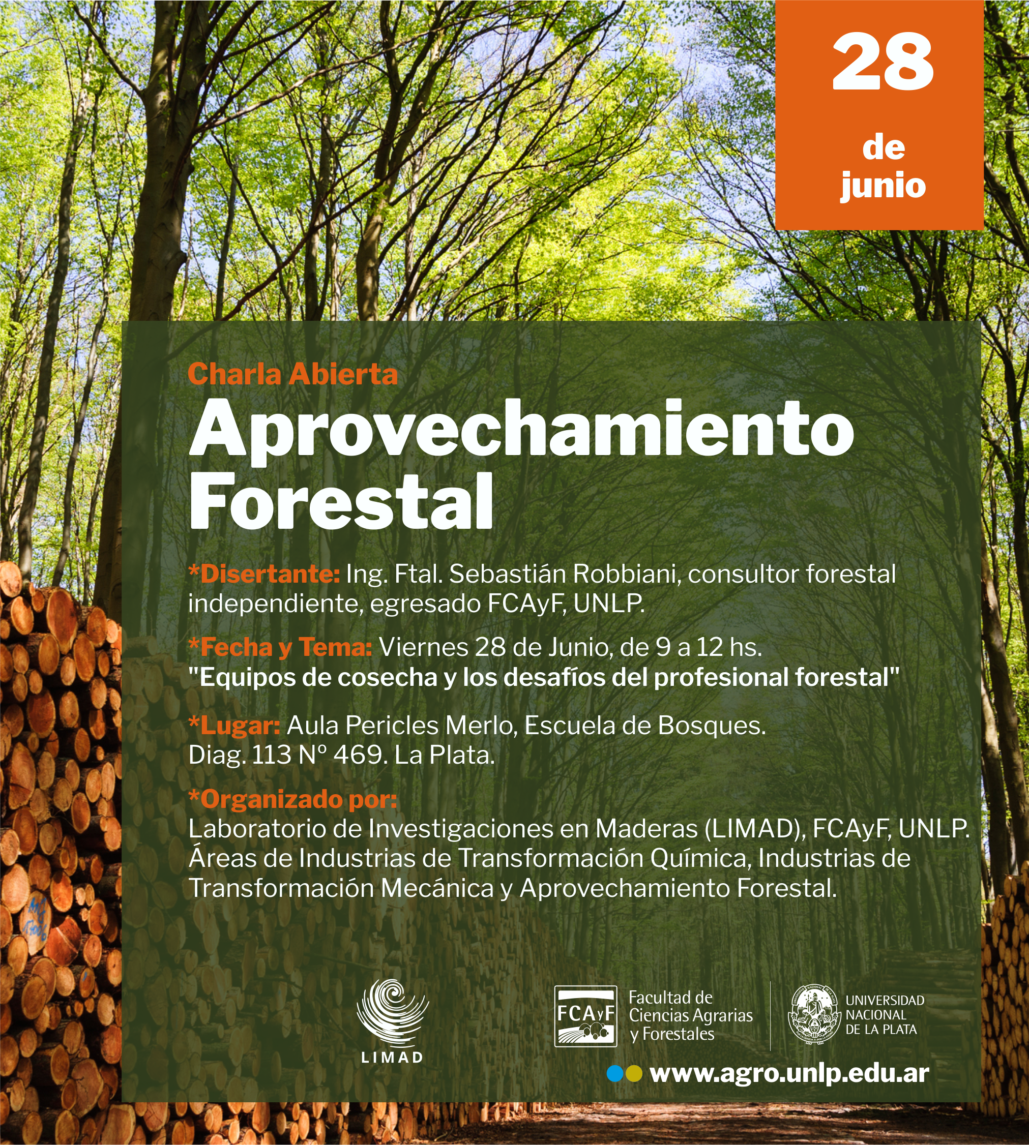 Charla abierta Aprovechamiento Forestal