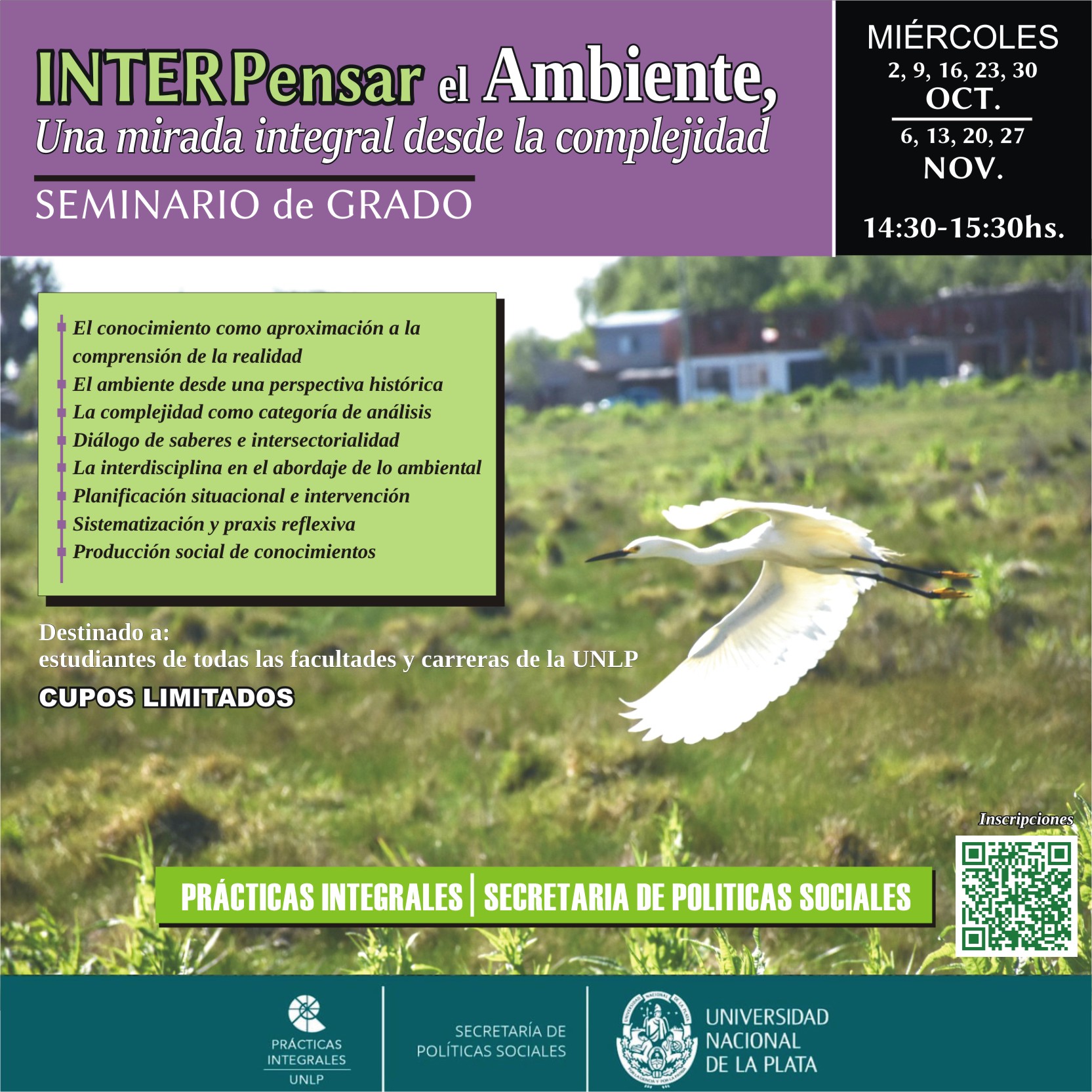 “INTERPensar el Ambiente”. Un espacio de análisis, debate y reflexión sobre las problemáticas ambientales, la complejidad y la interdisciplina. “INTERPensar el Ambiente”. Un espacio de análisis, debate y reflexión sobre las problemáticas ambientales, la complejidad y la interdisciplina.