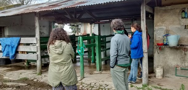 Pasantía: “Capacitación en la construcción de un sistema de depuración para aguas residuales del tambo 6 de Agosto”