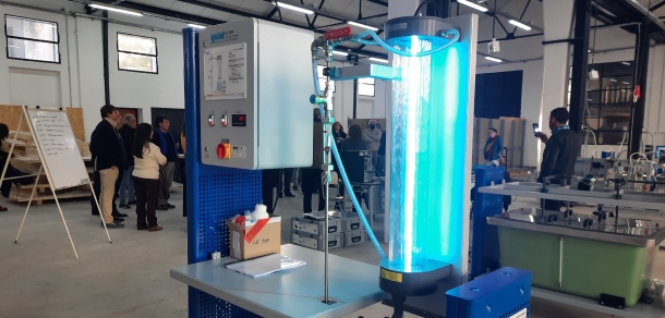 Recorrida por el nuevo laboratorio especializado en saneamiento de agua de la UNLP