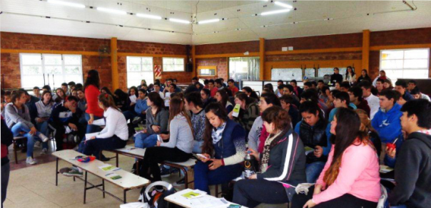 Compartiendo  experiencias de nuestra Facultad en Bavio 