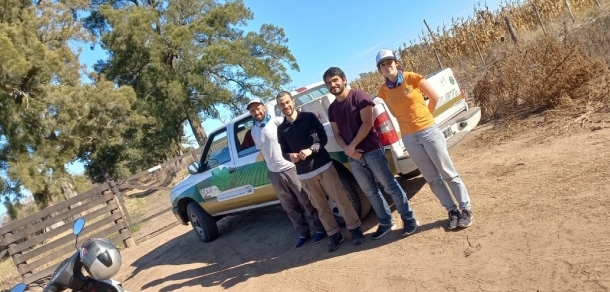 Jornada sobre control de malezas en la Chacra Experimental Manantiales Chascomús 