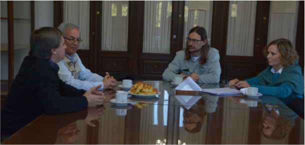 Reunión con el Colegio de Ingenieros