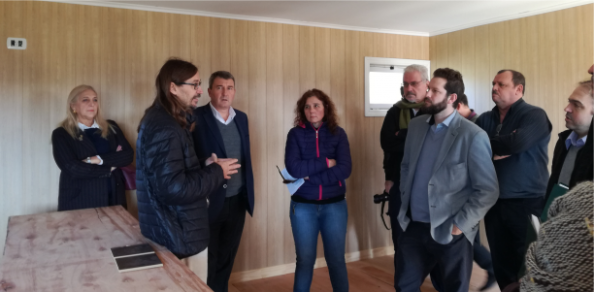 El Ministro Elustondo, representantes de la UNLP y de los Ministerios de Educación y Desarrollo de la Provincia visitan la Estación Experimental Julio Hirschhorn