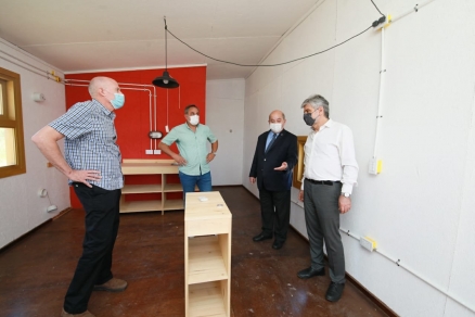 Filmus recorrió las instalaciones de la Estación Experimental 