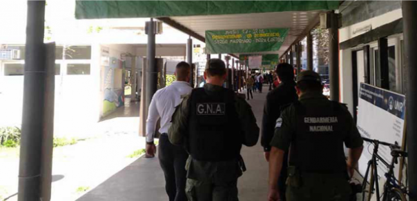 Repudio al ingreso de la Gendarmería en la UNR
