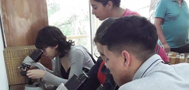 Visita de estudiantes de Escuela Técnica al CTM y nuestra Facultad