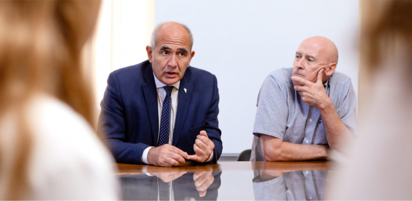 López Armengol visita nuestra Facultad