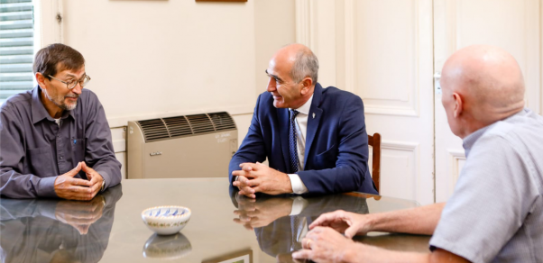 López Armengol visita nuestra Facultad