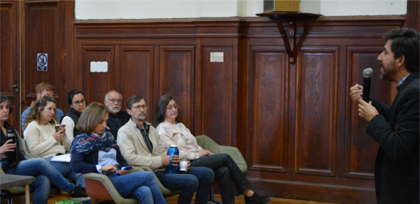 Disertación sobre la creación del Instituto de Investigaciones Agrarias y Forestales (IIAF) en nuestra Facultad