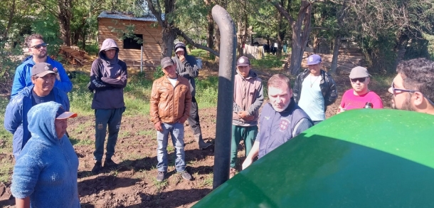 Capacitación en el marco del Programa de Extensión “Tractor para la inclusión” 