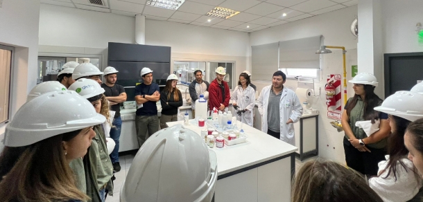 Visita a la planta formuladora de fitosanitarios GLEBA
