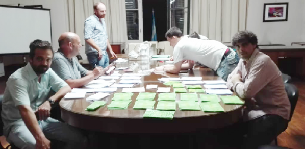 Resultado de las elecciones del Claustro Estudiantil 