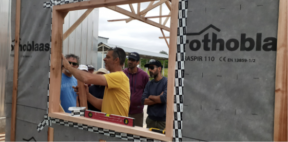 Curso de extensión de Construcción en madera 