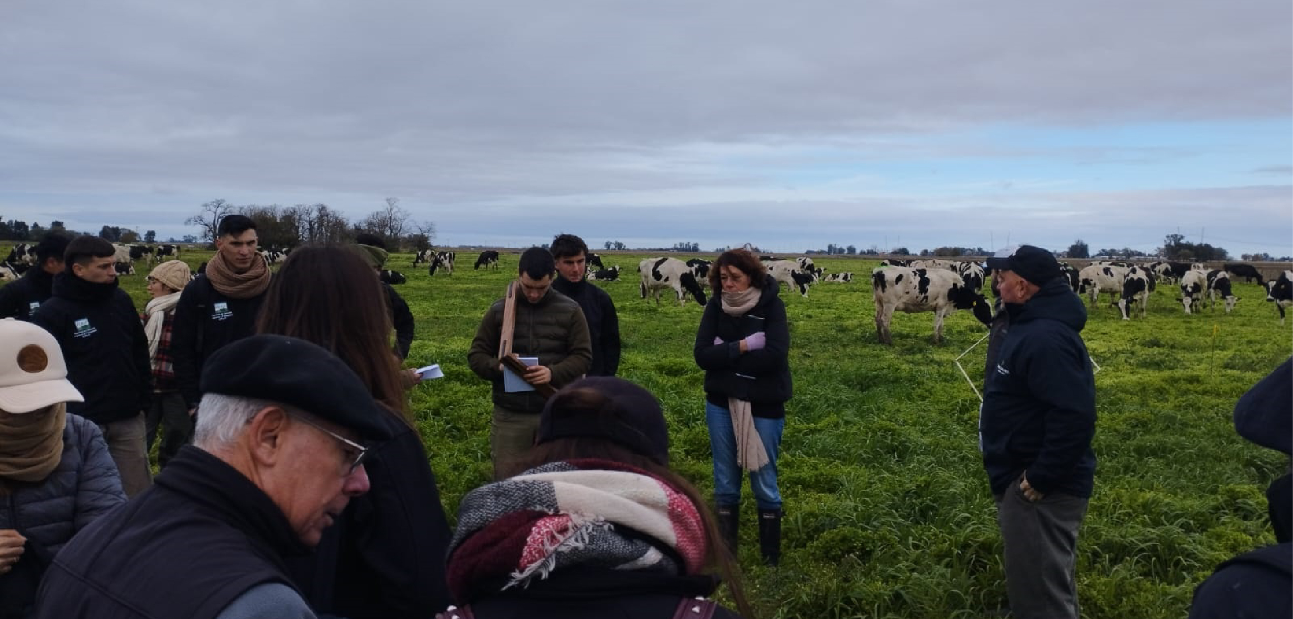 Estudiantes de la cursada de Producción Animal II visitaron el Establecimiento San Javier