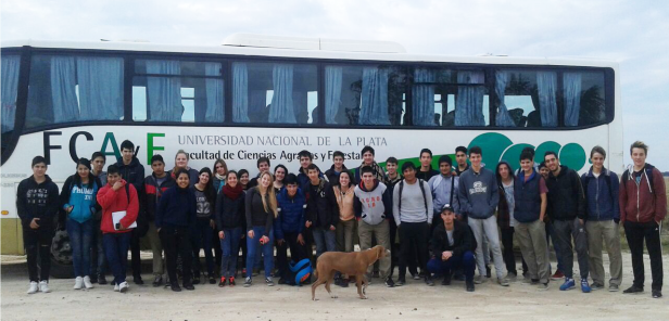 Salida del Curso de Introducción a las Ciencias Agrarias y Forestales