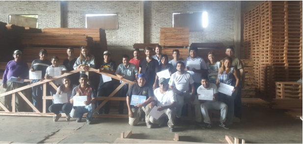 Curso de oficio de armadores de piezas partes de viviendas de madera