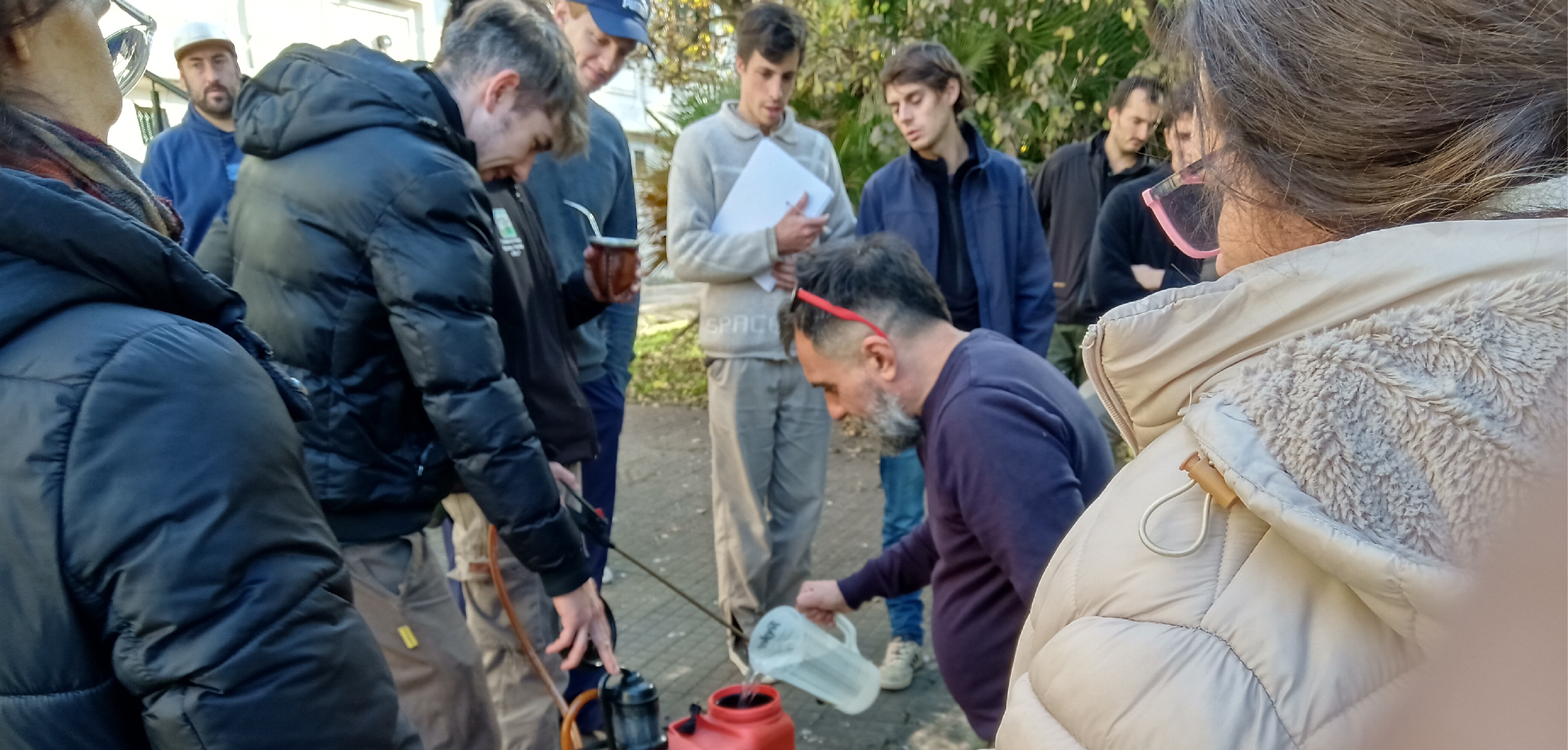 Actividad Práctica de Terapéutica Vegetal en Jardines de la Facultad