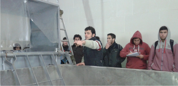 Viaje de estudiantes del Curso de Introducción a las Ciencias Agrarias y Forestales