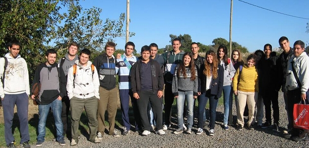 Ingresantes viajaron al campo