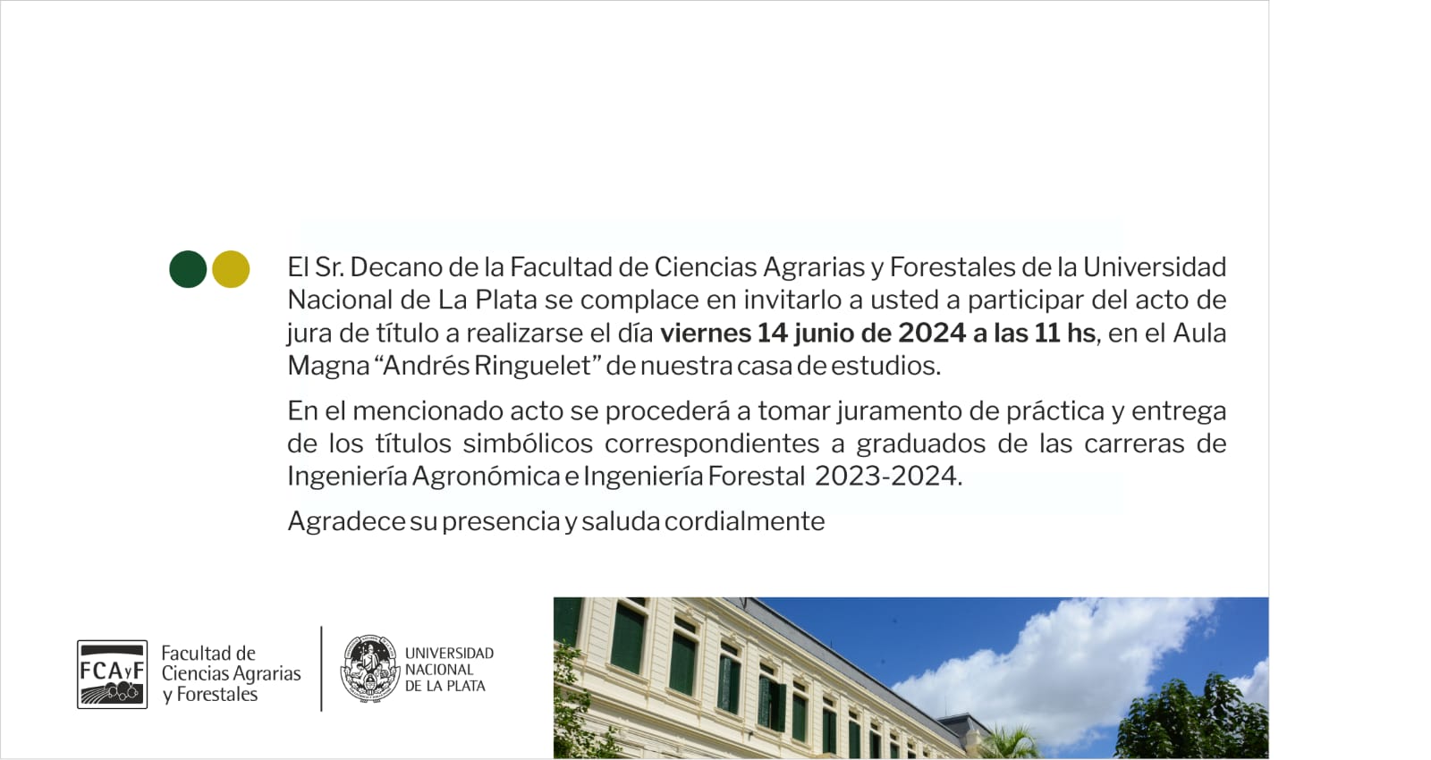 Acto de Jura de Título Graduados 2023 Acto de Jura de Título Graduados 2023